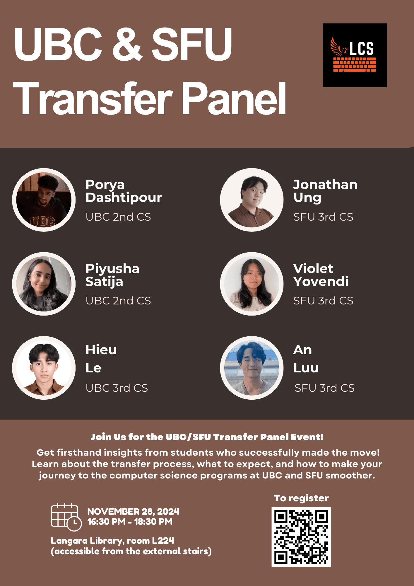 SFU/UBC Transfer Panel